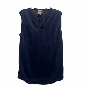 Southern Athletic Navy Mesh Sleeveless Baseball Jersey - Men's Medium - NWT (b3)
